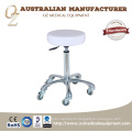 Tabouret médical de chaise de selle de clinique d&#39;unité centrale de cuir d&#39;unité centrale d&#39;équipement médical haut de gamme avec la roue sans poil fabricant australien